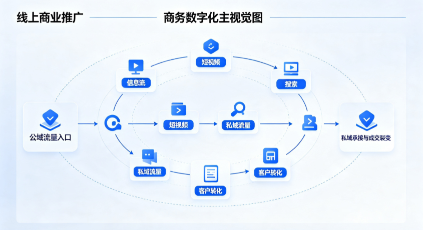 姚安县线上商业推广怎么做？全域流量闭环搭建与低成本转化实战指南
